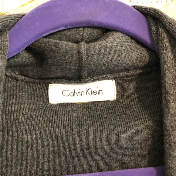Gray Calvin Klein Long Vest - Picture 3 of 3